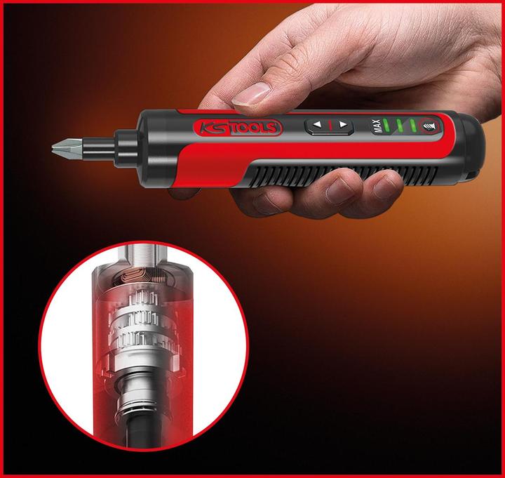 Produktbild KS Tools eMONSTER 1/4â€oe Akku-Bit-Stabschrauber-Satz, 27-tlg ( 515.3600 ) (1/4")