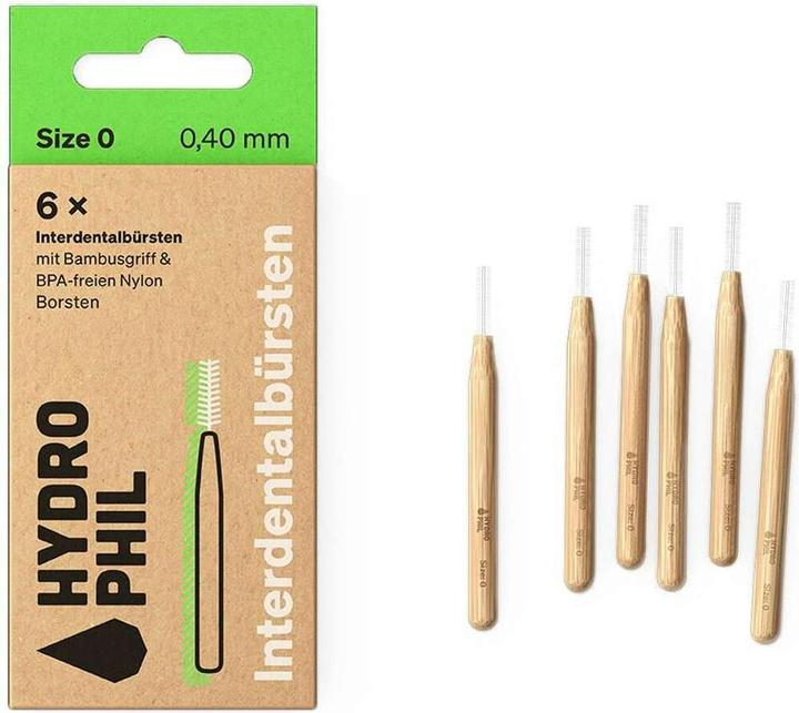 Actual product image Hydrophil Interdental brushes (6x, 0.40 mm)