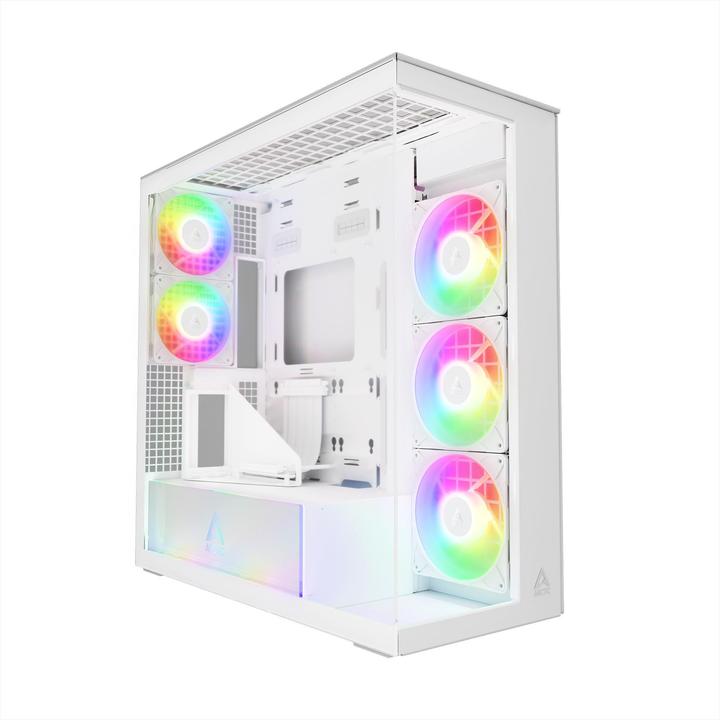 Image du produit Arctic Geh Xtender White avec support vertical pour GPU