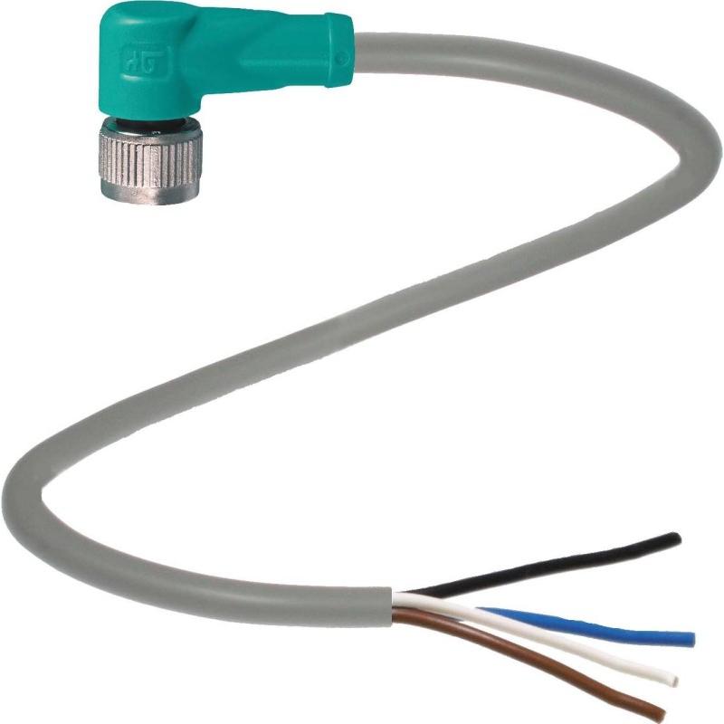 Pepperl & Fuchs Kabeldose,2m,4pol.,M12 (Antennenkabel), Antennenkabel