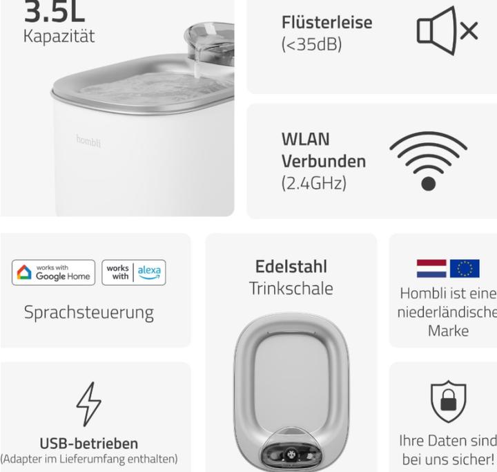 Actual product image Hombli Water Fountain (350 cl)