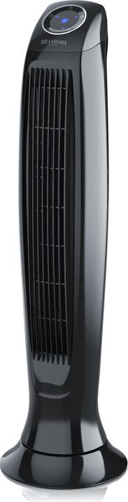 Produktbild Brandson Turmventilator, Fernbedienung, Oszillation, Timer, 60W, Säulenventilator 86cm, schwarz, schwarz (47 dB)
