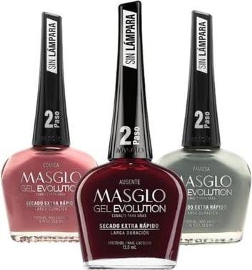 Produktbild Masglo GEL EVOLUTION Nagellack Gel-Effekt - Famous Selection (Gel-Effekt Nagellack)