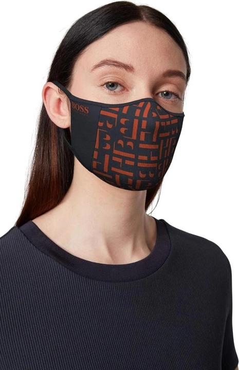 Actual product image BOSS Unisex Adult Repeat Print Face Mask