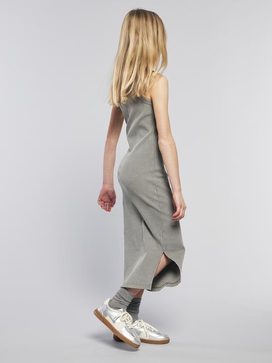 Actual product image Jonen Ärmelloses langes Mädchen Kleid aus Rippmaterial (128)
