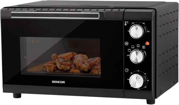 Produktbild Sencor SEO 2000BK / Elektroofen / 1650W / 20L