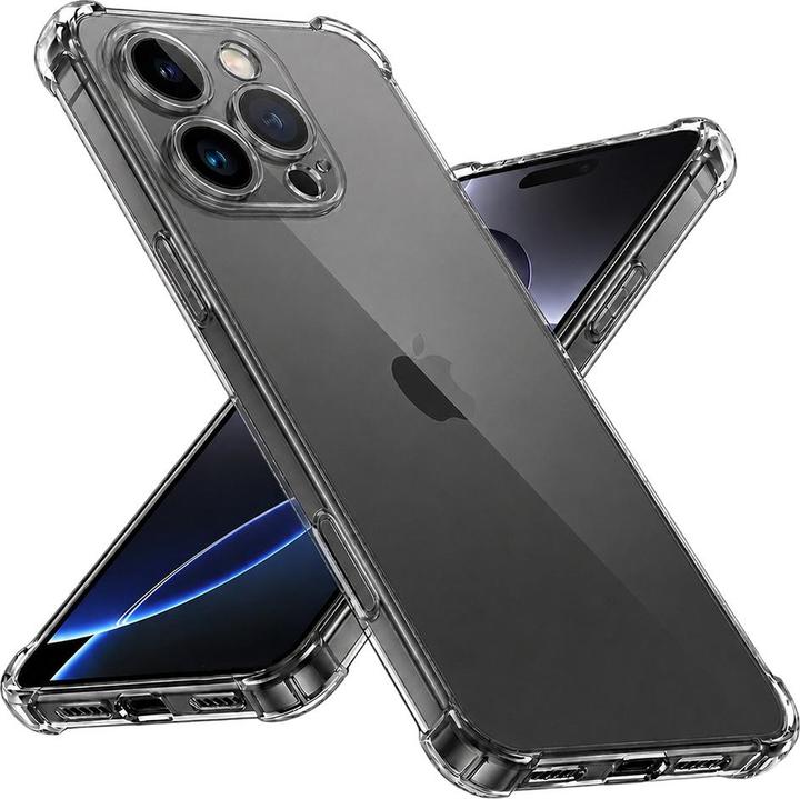 Image du produit Techsuit - Shockproof Clear Silicone - iPhone 16 Pro Max - Clear (Apple iPhone 16 Pro Max)