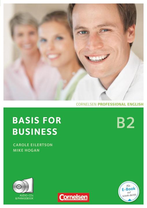 Produktbild Basis for Business B2. Kursbuch mit CDs und Phrasebook (Englisch, 2019)
