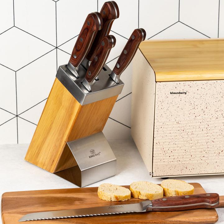 Produktbild Kinghoff Kitchen Knives In The Kh-3463 Block