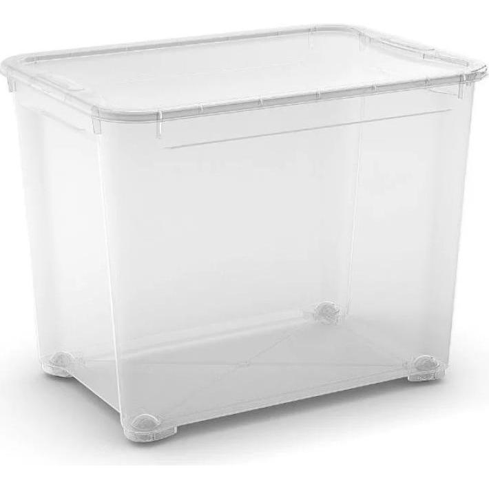 LA-KA-PE Curver T XL scatola portaoggetti trasparente, Ventilatore, Trasparente