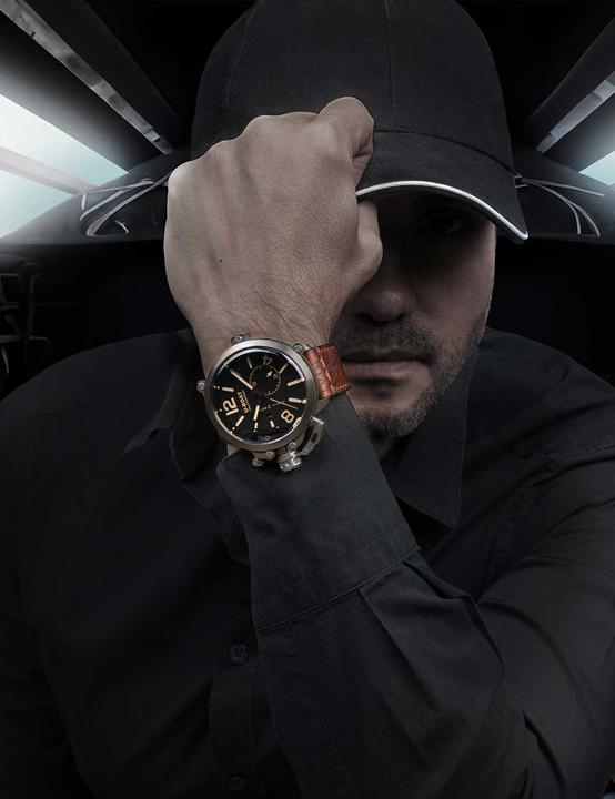 Produktbild U-Boat 8805 Capsule Titanium BK BE 50mm (Swiss Made)
