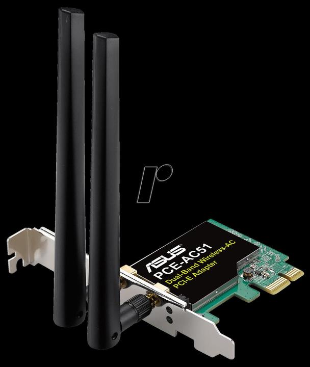 Actual product image ASUS PCE-AC51 (Mini PCI Express)
