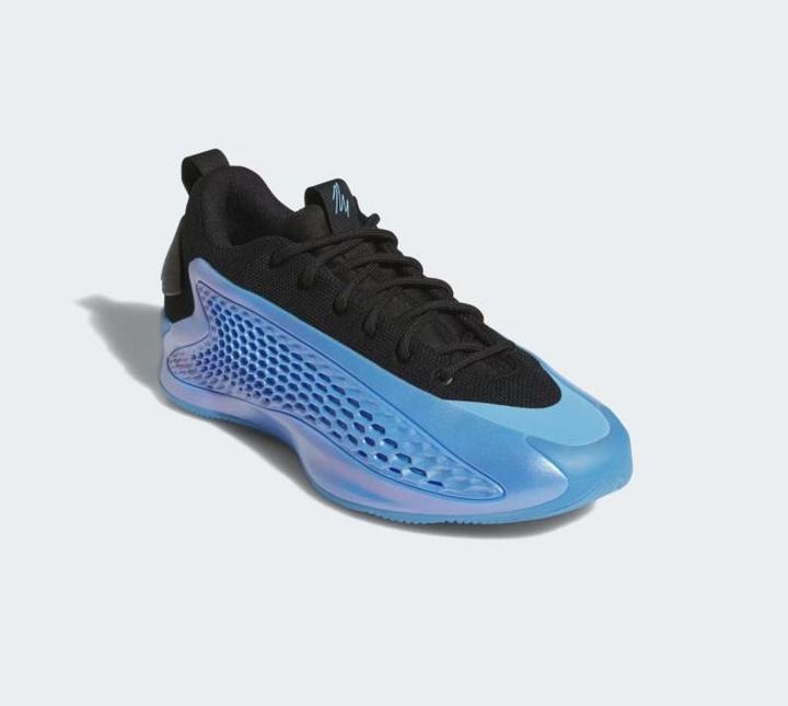 Actual product image Adidas NBA Anthony Edwards 1 Low Nick's Gift Blue Men's Sports Shoes - JQ6139 (44 2/3)