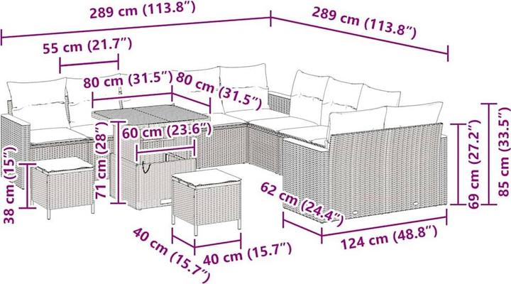 Produktbild vidaXL Victoria