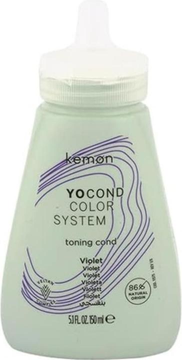 Kemon Yo Cond Color System Toning Cond - Tinting Conditioner to Revive Color 150 ml Violet (150 ml)