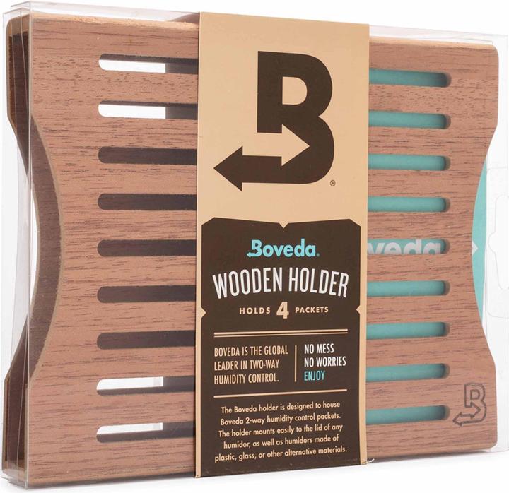 Boveda 4-er Holzhalterung (für 4 Stück à 60 gr. Bovedas)