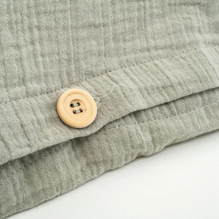 Actual product image Träumeland Traeumeland bed linen GOTS certified green 1 x