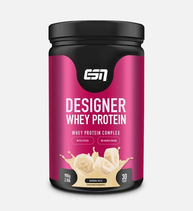 Immagine prodotto ESN Proteine del siero del latte di design (Banana, Latte, 1 pz., 908 g)