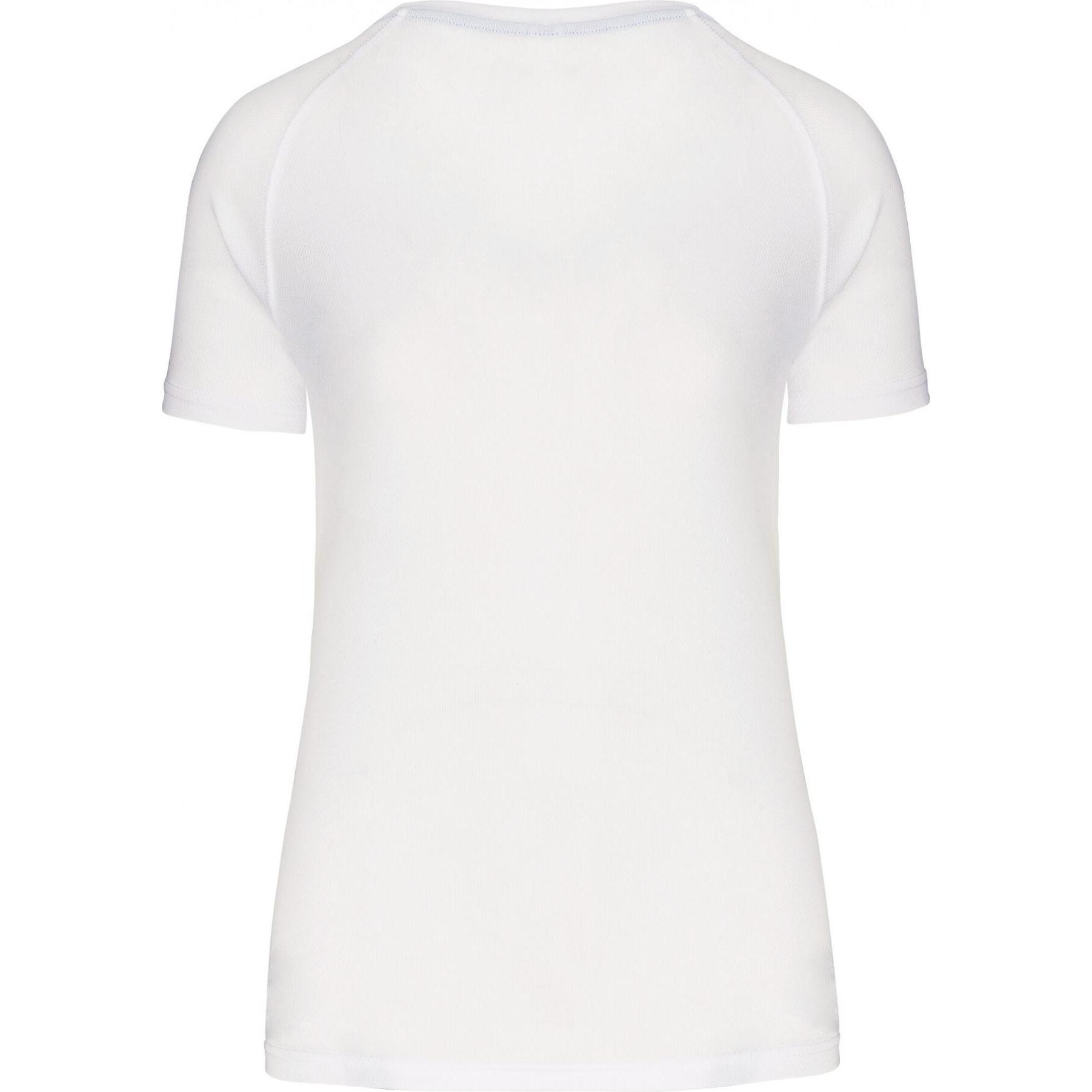 Thumbnail - Proact, Damen, Sportshirt, Recyceltes Rundhals-Trikot, Damen (XXL), Weiss, XXL