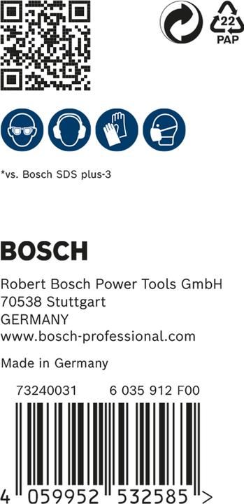 Productafbeelding Bosch Professional Zubehör Expert SDS plus-7X klopboormachine, 8 x 200 x 265 mm,30-delig. (8,00 mm)