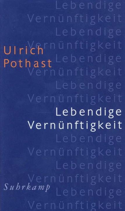 Produktbild Lebendige Vernünftigkeit (Deutsch, 1998)
