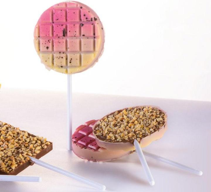 Actual product image Martellato Chocolate mold Lollipop Round (6 cm)