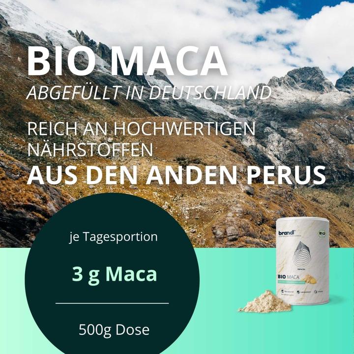 Produktbild Brandl Maca Vegan (1 Stück, Pulver, 500 g)