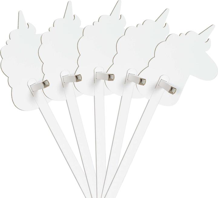 Produktbild Foldzilla Steckenpferd Bastelset aus Pappe (Einhorn)