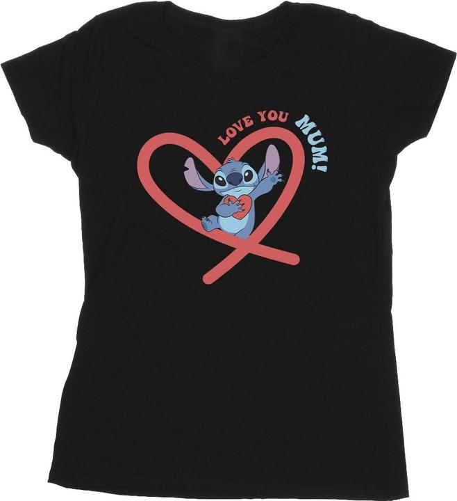Produktbild Disney Lilo & Stitch Love You Mum TShirt (XXL)