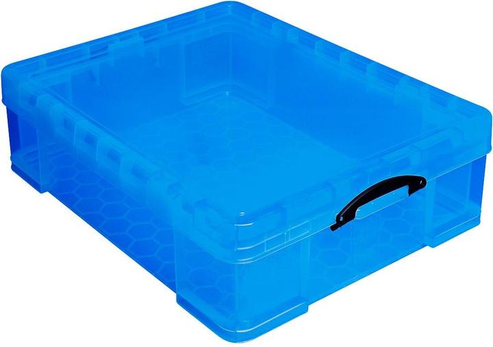 Actual product image Really Useful Box Box Really useful Boxes, plastic, transparent blue, various sizes. (70 l)
