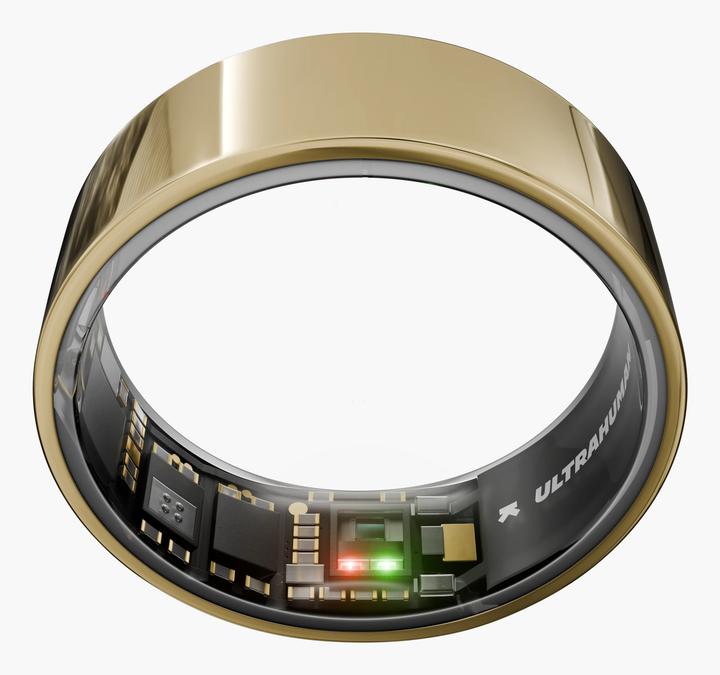 Image du produit Ultrahuman Ring AIR Bionic Gold - Size 8 (8, Bionic Gold)