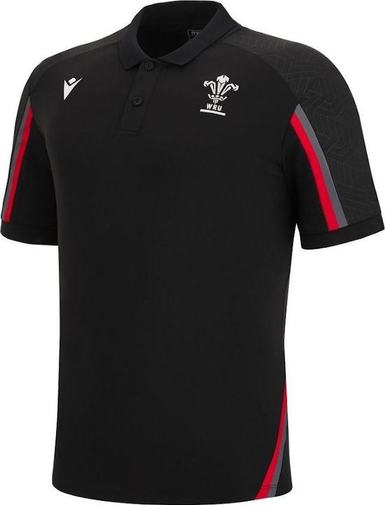 Macron polo-hirt pay de galle wru taff 2022/23 (S)