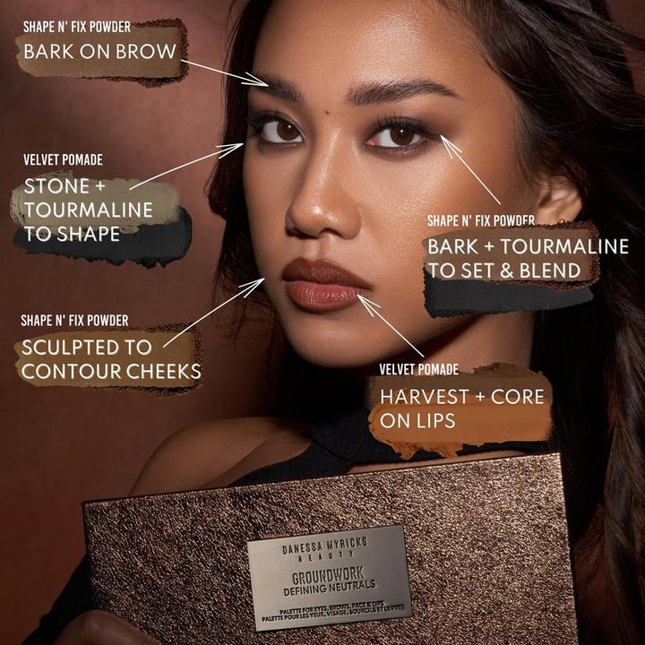 Image du produit Danessa Myricks Danessa Face - Groundwork Defining Neutrals (Groundwork Defining Neutrals)