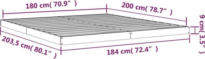 Image du produit VidaXL Burr (180 x 200 cm)