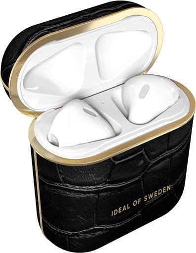 Image du produit iDeal Of Sweden Designer Hard-Cover Jet Black Croco (Manchon pour casque d'écoute)