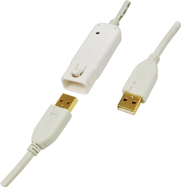 Produktbild LogiLink USB A – USB A (12 m, USB 2.0, 2.50 W)