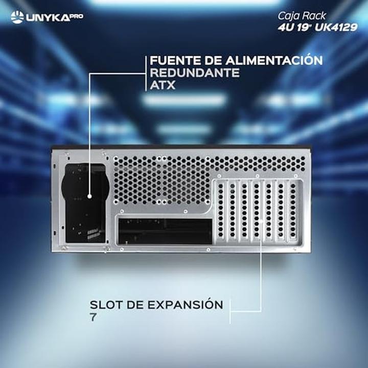 Actual product image Unykach 4U 19″ UK 4129