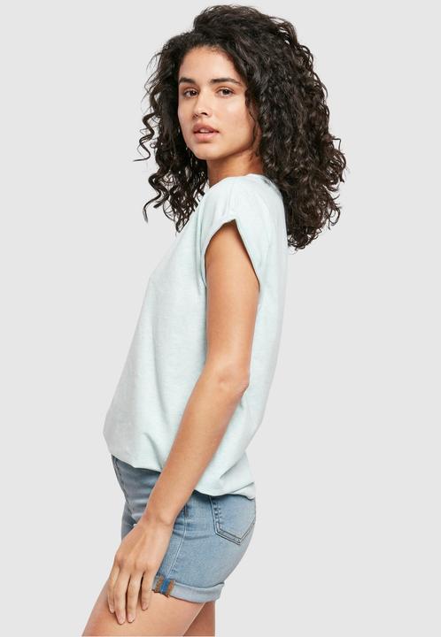Image du produit Urban Classics Ladies Color Melange Extended Shoulder Tee (4XL)
