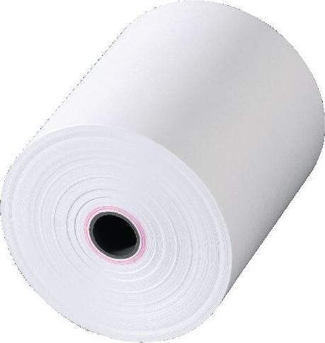 Viking Kassenrolle 7,6 (B) x 4700 (L) x 1,2 ⌀ cm 60 g/m² Glatt Weiss 5 Rollen