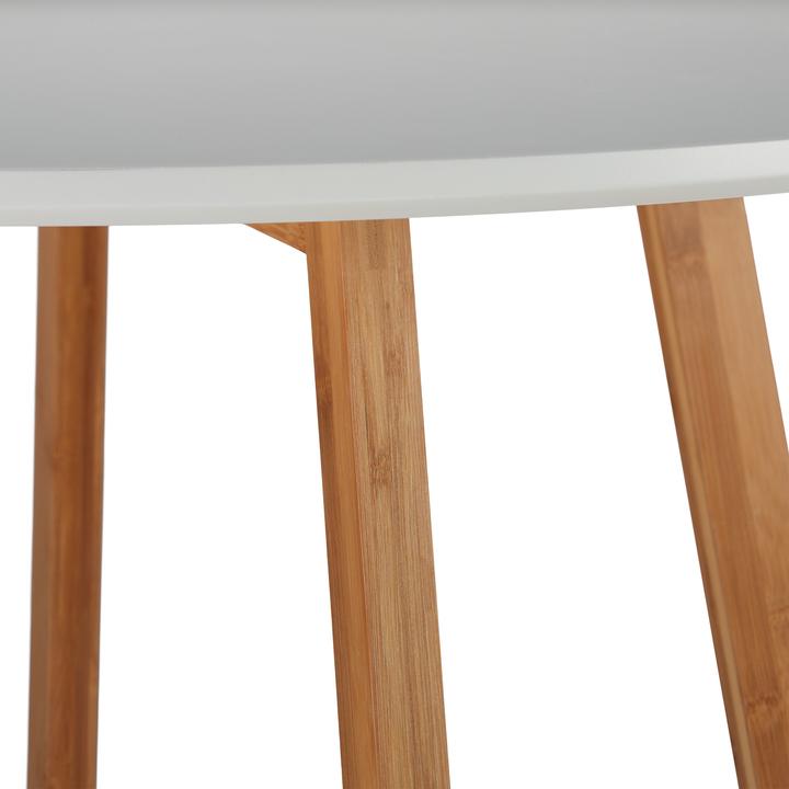 Actual product image Relaxdays Round Dining Table (80 x 80 x 75 cm)