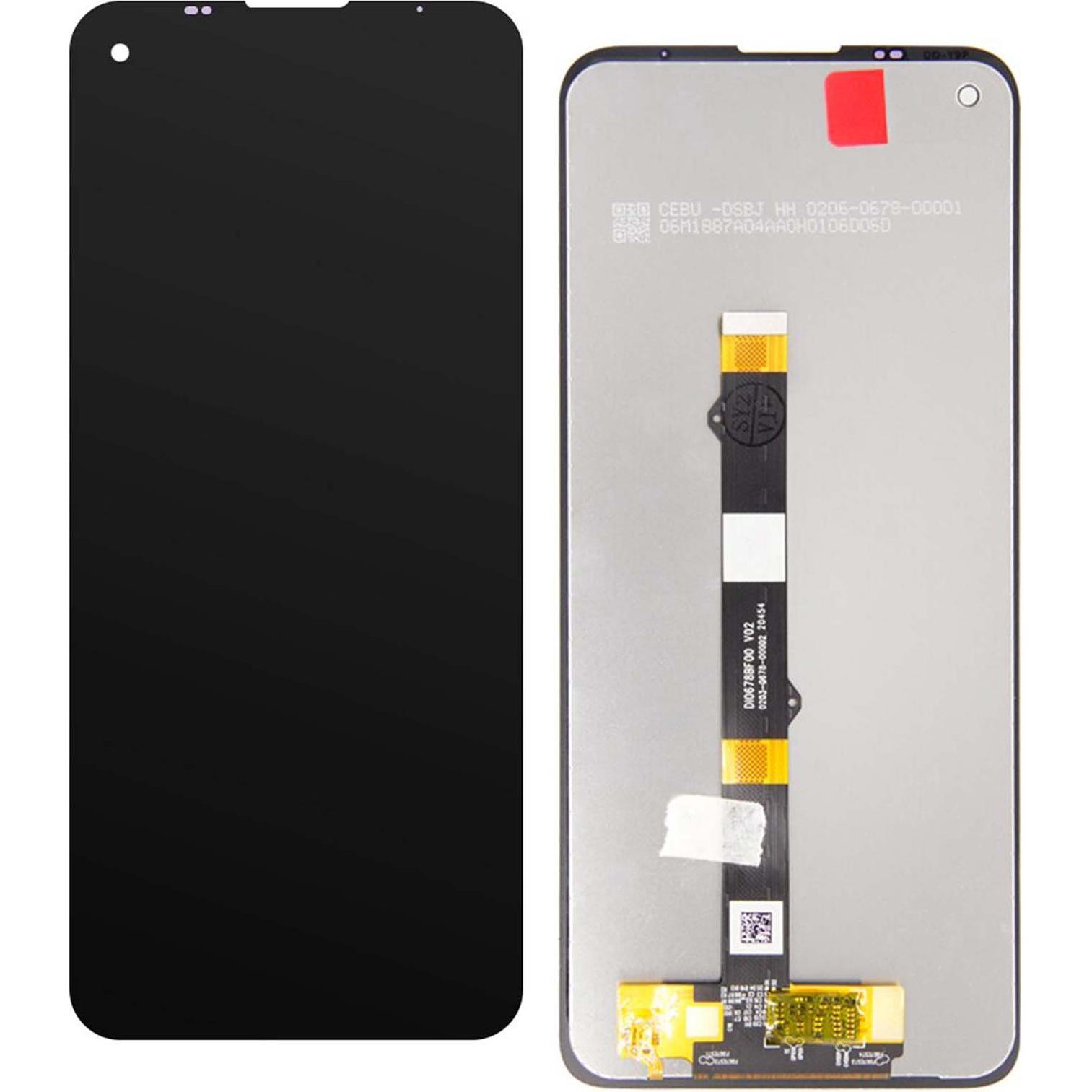 Clappio Ersatzdisplay (Motorola Moto G9 Power), Mobilgerät Ersatzteile, Schwarz