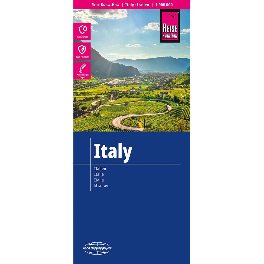 Landkarte Italien / Italy (1:900.000), Landkarte