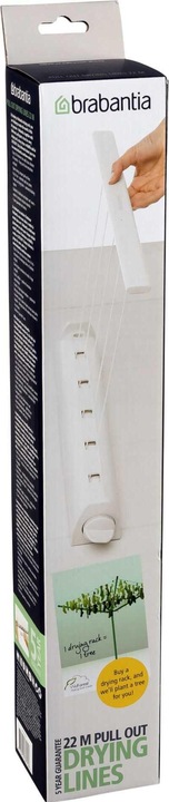 Actual product image Brabantia Pull-out clotheslines (4.40 m)