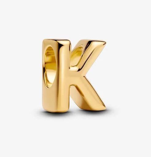 Image du produit Pandora Alphabet-Mini-Charm: Ihre Persönliche Botschaft (Plaqué or, Métal)