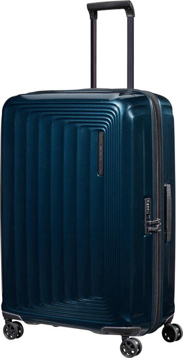 Samsonite Reiskoffer - Nuon Spinner 75/28 Exp (Medium) Metallic Dark Blue (110 l)