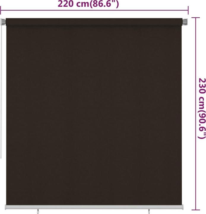 Image du produit vidaXL Store roulant (220 x 230 cm)
