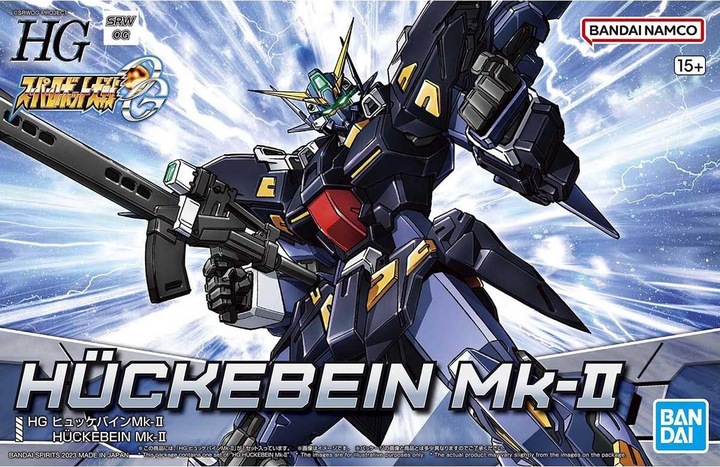 Actual product image Bandai SUPER ROBOT WARS - HG Huckebein Mk-II - Model Kit