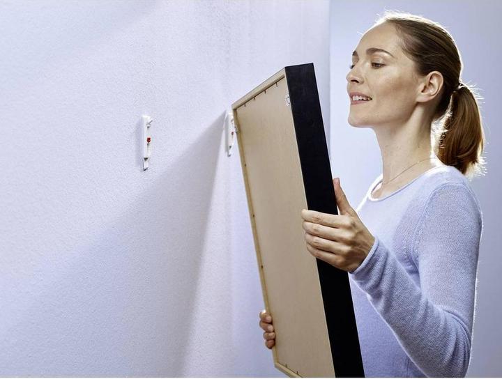 Actual product image tesa Adhesive nail wallpaper & plaster height adjustable