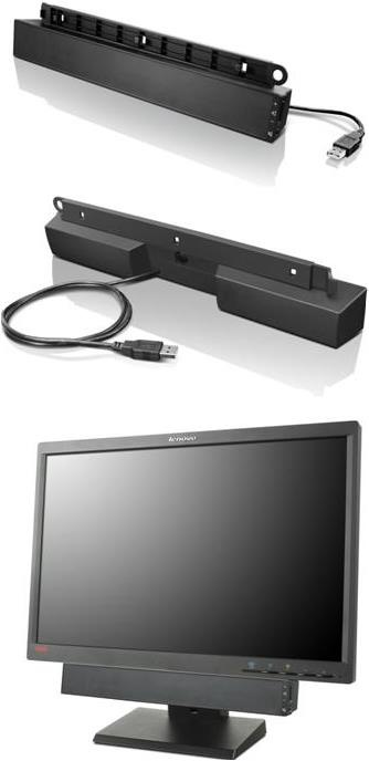 Lenovo USB Soundbar (2.50 W, 2.0 Channel)