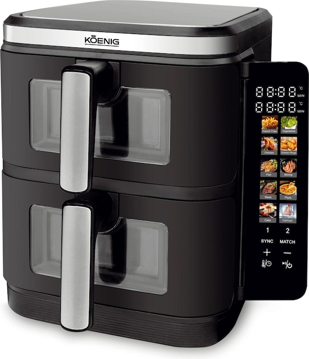 Produktbild Koenig Doppel-Heissluftfritteuse VERTICAL